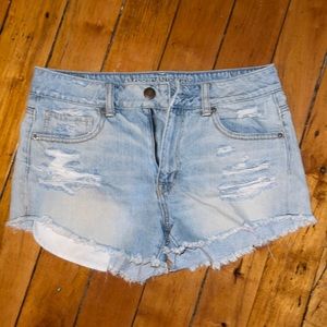 American eagle denim shorts